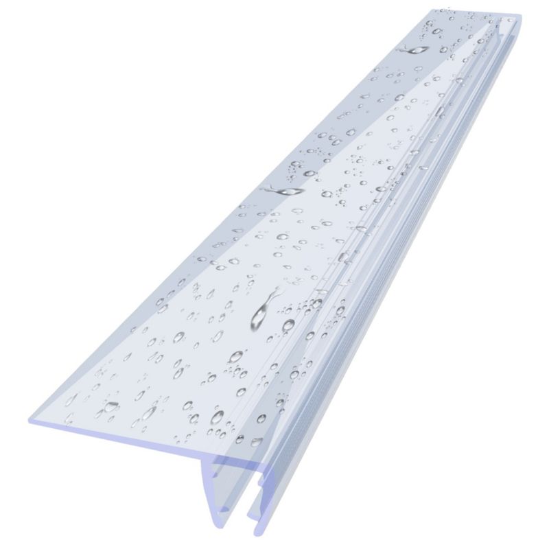 Uszczelka prysznicowa KYCT DK02 5 mm do szyby 130 cm transparentna PVC 1 szt