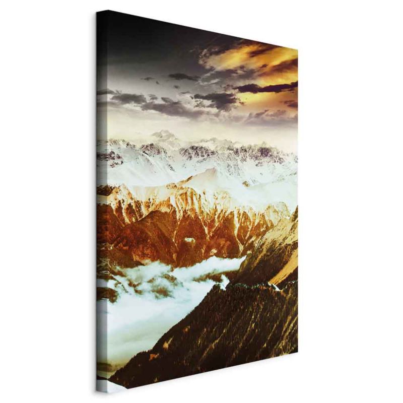 Obraz Artgeist Miedziane góry 40 x 60 cm płótno włoskie 1 szt
