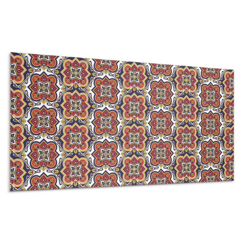Panele samoprzylepne Wallfluent 60x30 cm Ornamenty i kwiaty w harmonijnym połączeniu 6 szt.