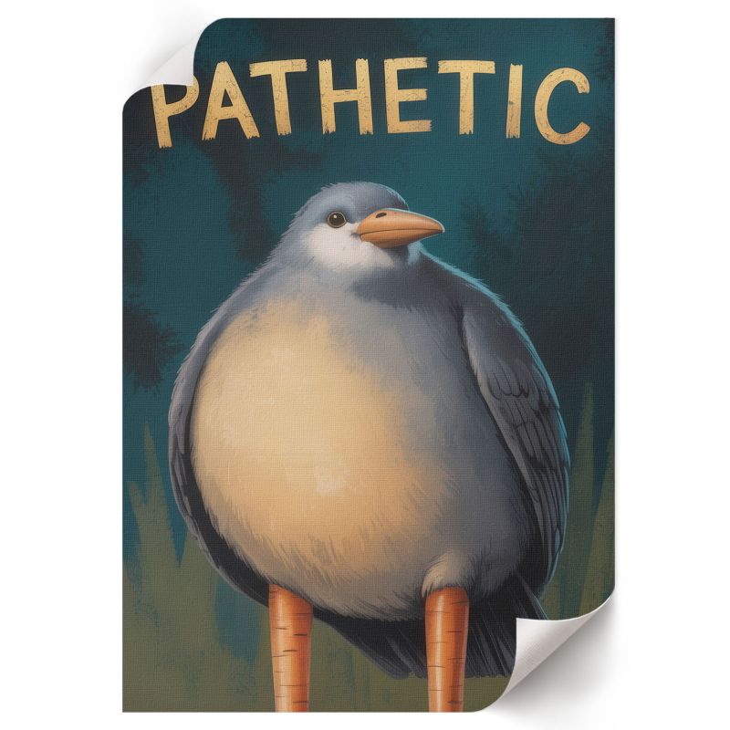 Plakat ArtPrintCave 21x29,7 cm Pathetic - ptak Rin 1 szt.