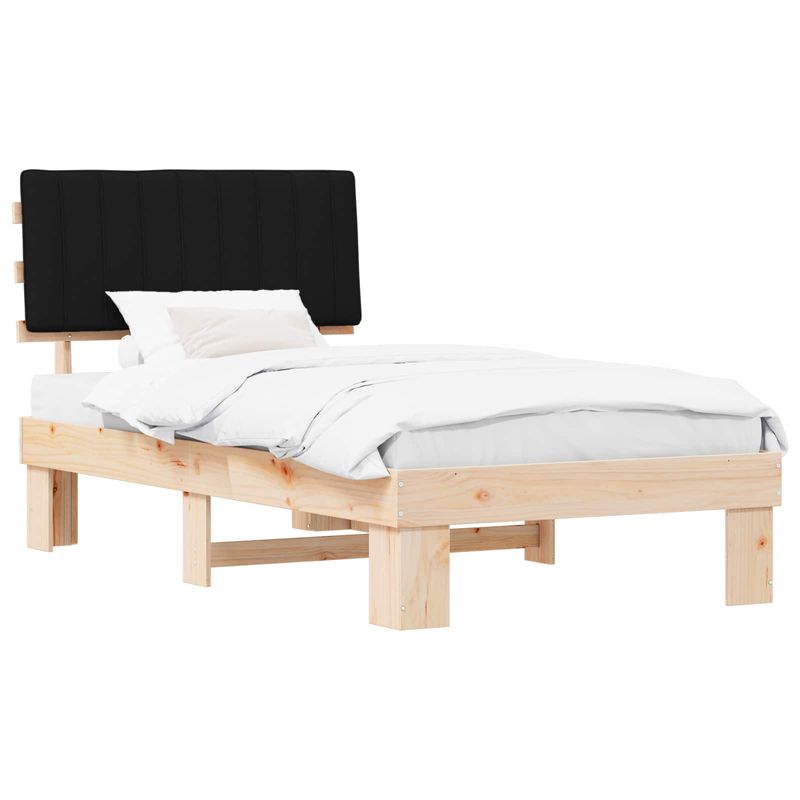 Łóżko Drewniane WaszeMeble 100x200 cm Brązowe WM-877511 1 szt.