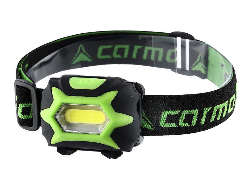 Lampa czołowa 3W COB 140 LM zasilana 3xAAA (brak w zestawie), Carmotion, 1 szt.
