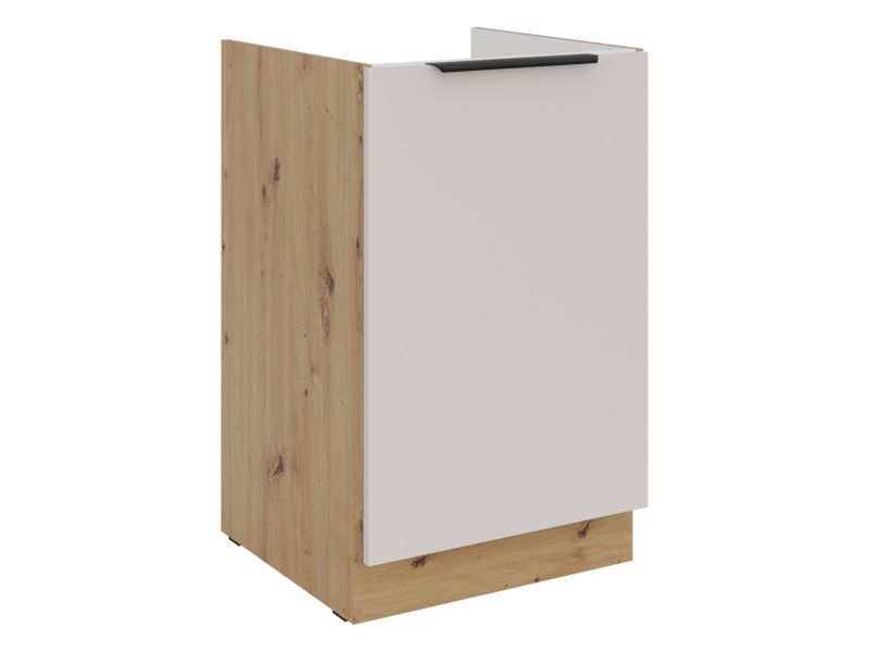 Szafka dolna MIRJAN 24 Solea 50 ZL 1F BB dąb artisan + kaszmir 1 szt.