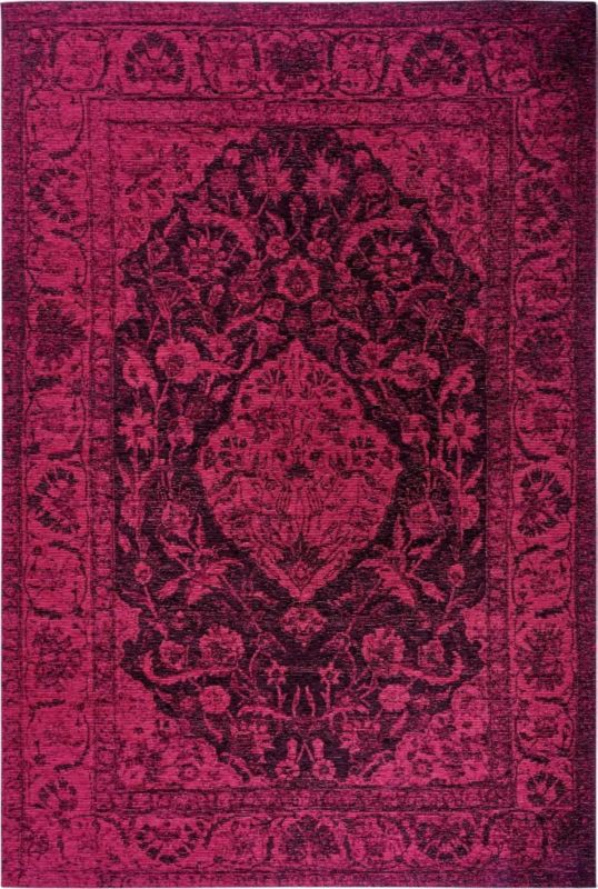 Dywan 160x235cm, szenilowy, wzór klasyczny, czerwony, płasko tkany marki Hanse Home do salonu, 1 szt.