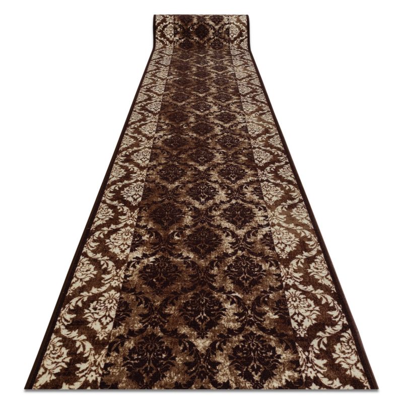 Chodnik RugsX 100x220 cm brąz 122793 1 szt.