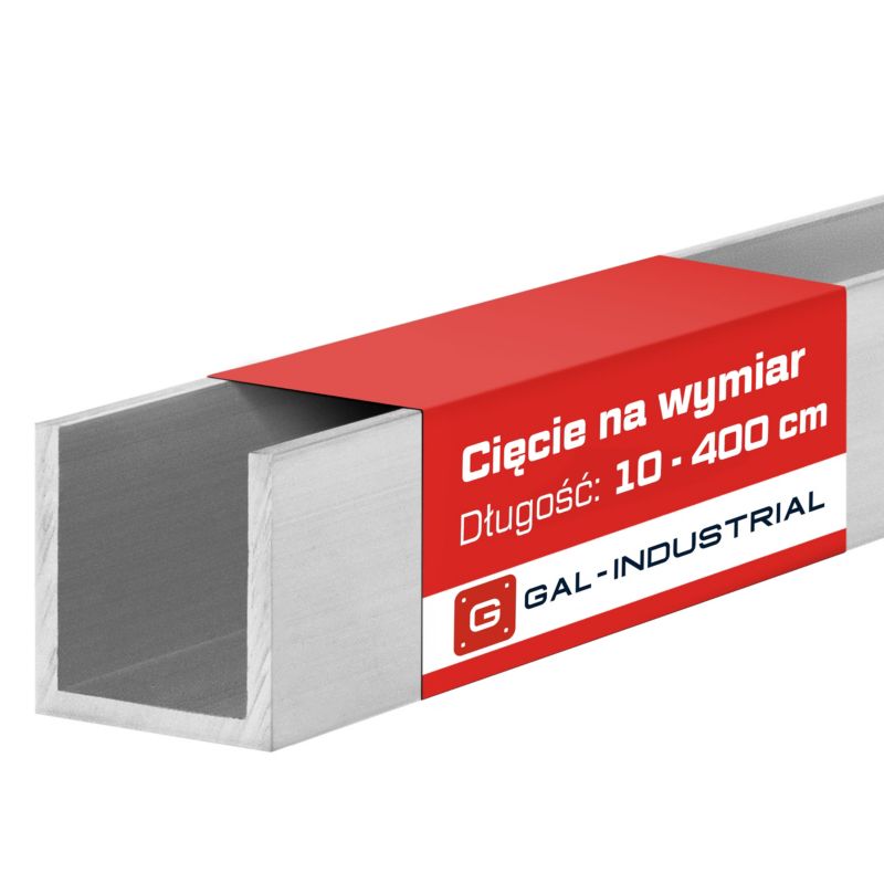 Ceownik aluminiowy GAL-INDUSTRIAL 30x50x30x4 mm 270 cm ALUMINIUM PA38 + Cięcie na wymiar 1 szt.