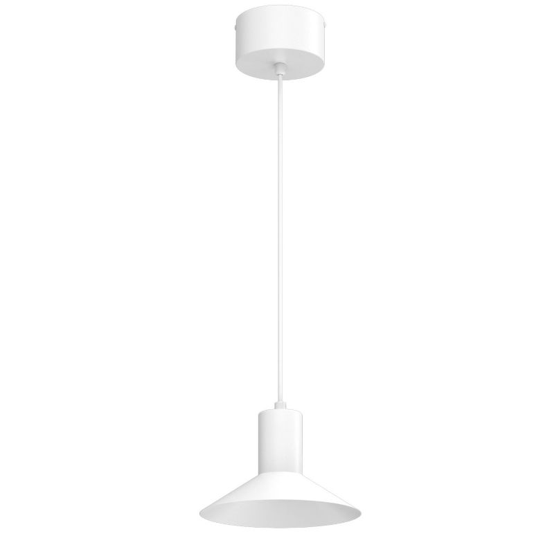 Lampa wisząca Luminex Nox biała 1xGU10x8W IP20 wym:112x20x20cm - 1 szt.