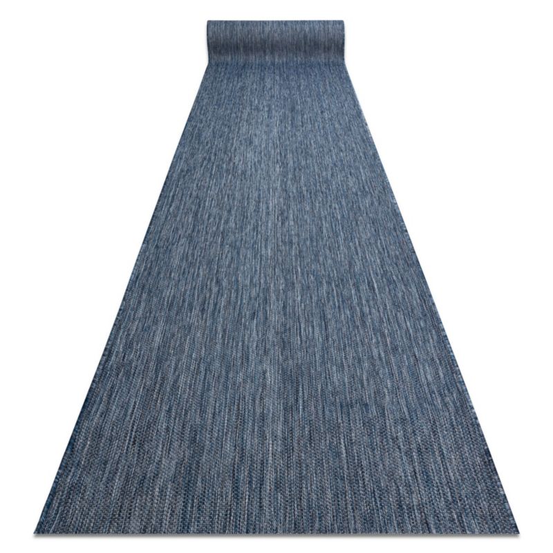 Chodnik RugsX 120x720 cm niebieski 295506 1 szt.