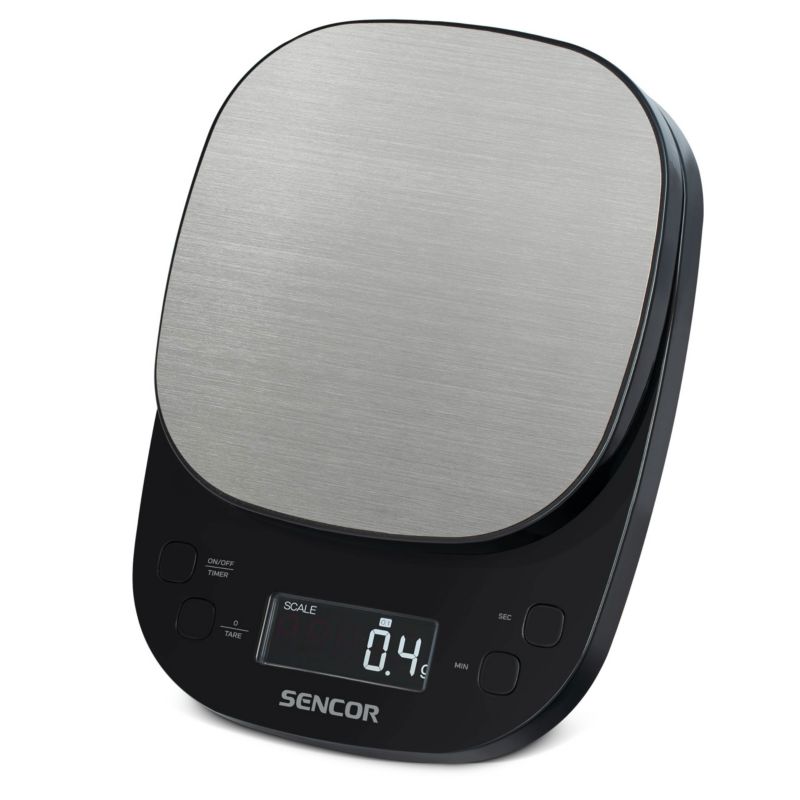 Waga Kuchenna Sencor SKS 0804BK Precyzyjny Pomiar LCD Do 2kg 1szt