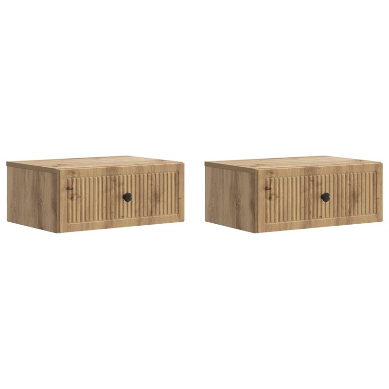 Szafki nocne WaszeMeble dąb artisan WM-897954 2 szt.
