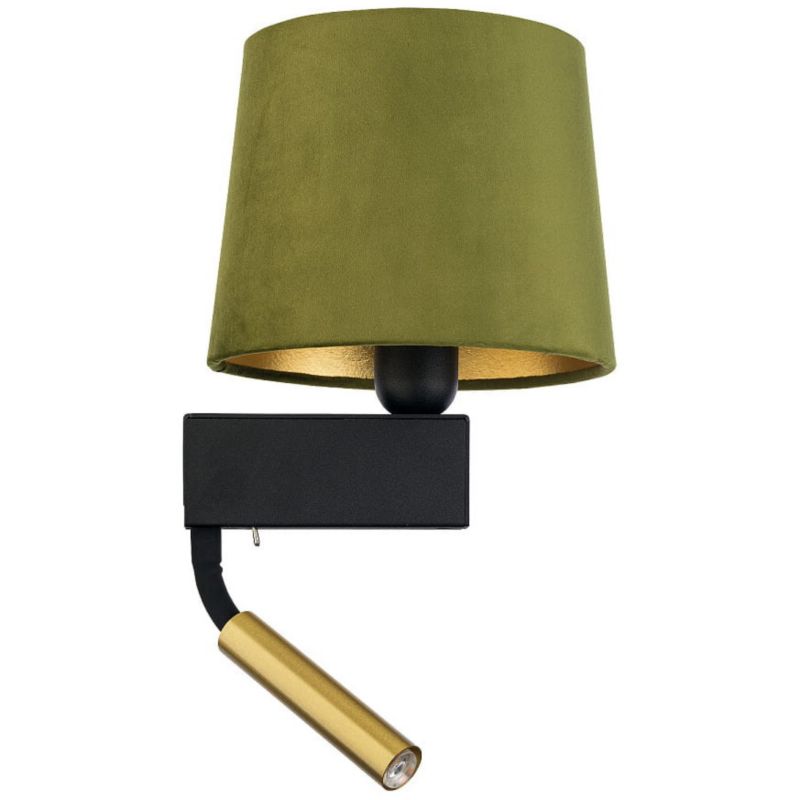 Kinkiet ścienny Nowodvorski Lighting Chillin zielony-mosiądz-złoty-czarny 2 x E27 / G9 x 40W IP20 wym: 42 x 25 x 22 cm - 1 szt.