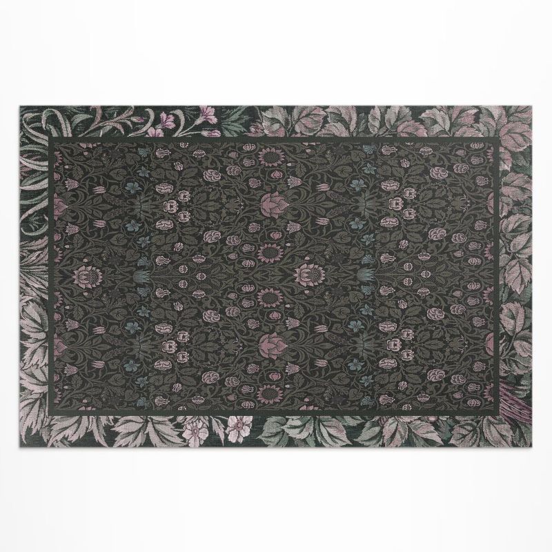Dywan Winylowy Z Nadrukiem Wallfluent 120x180 cm Kwiatowe ornament William Morris 1 szt.