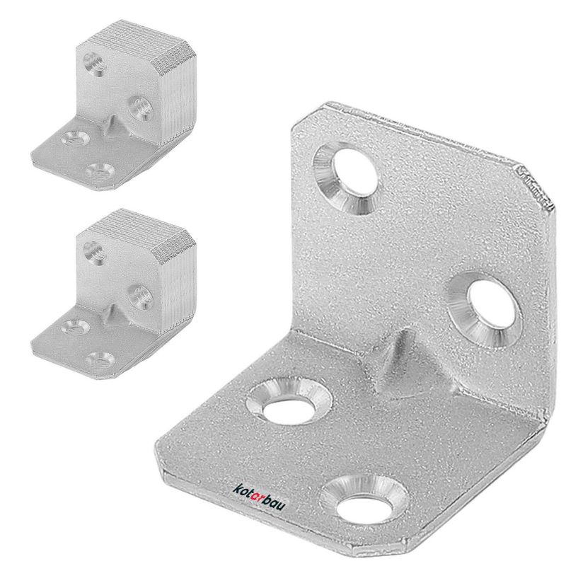 Kątownik łącznik KOTARBAU budowlany 25x25x25 mm mm 25 szt.