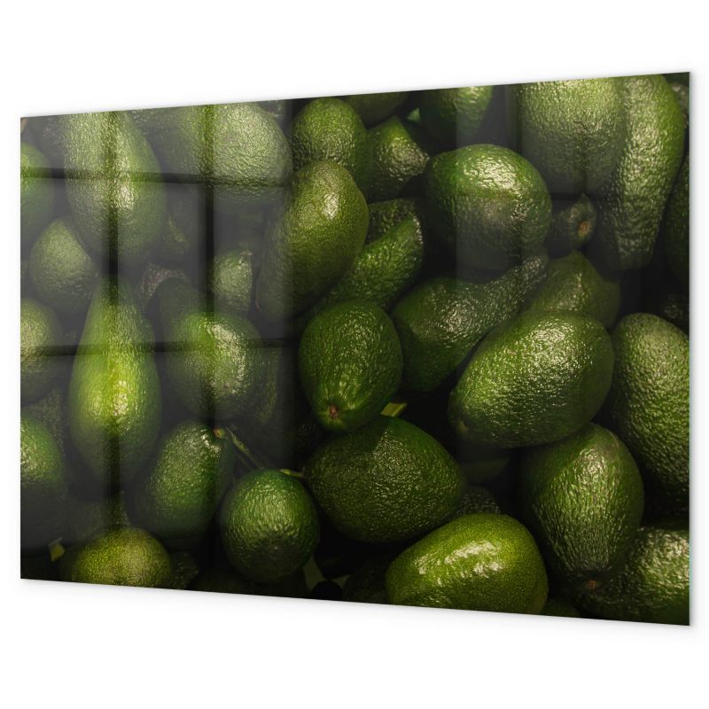 Magnetyczna Tablica Tulup 100x70 cm Awokado Ozdobna, nowoczesna 1 kpl