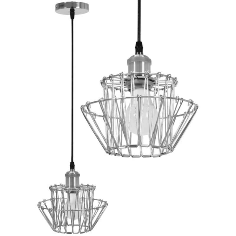 Lampa Sufitowa Wisząca Toolight App943-1Cp Set Chrom