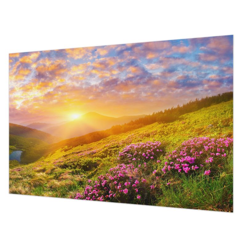 Fototapeta Do Biura Tulup 104x70 cm Górski Zachód Do Salonu, Do Sypialni, Do Biura 1 szt.