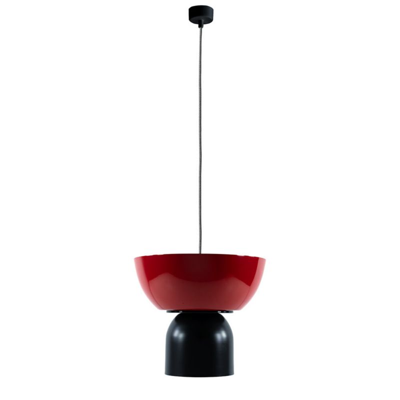 Lampa wisząca ILUMI Merini czarny E27 1 źródło światła 1 szt.