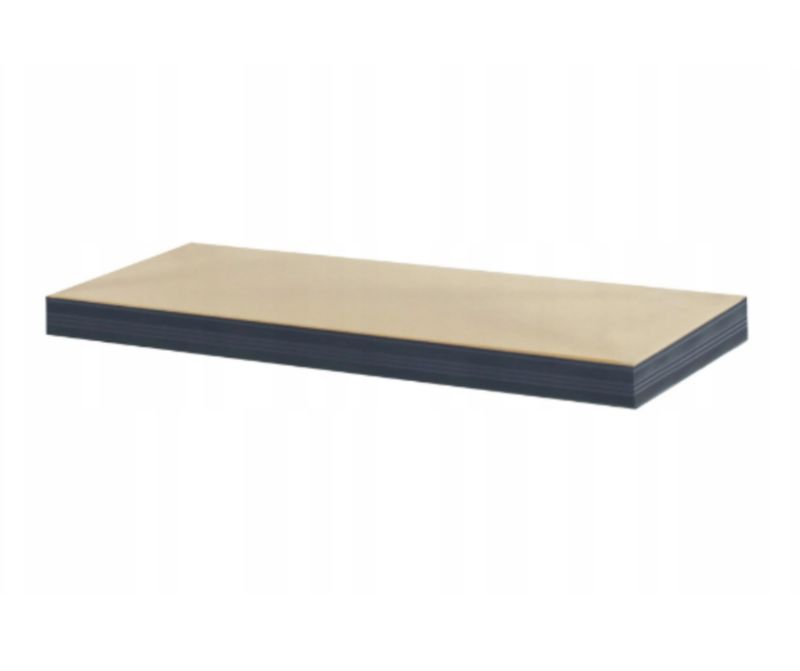 Półka MODO24 do regału metalowego helios 75x35cm 1px275 kg kompletna szara 1 kpl.