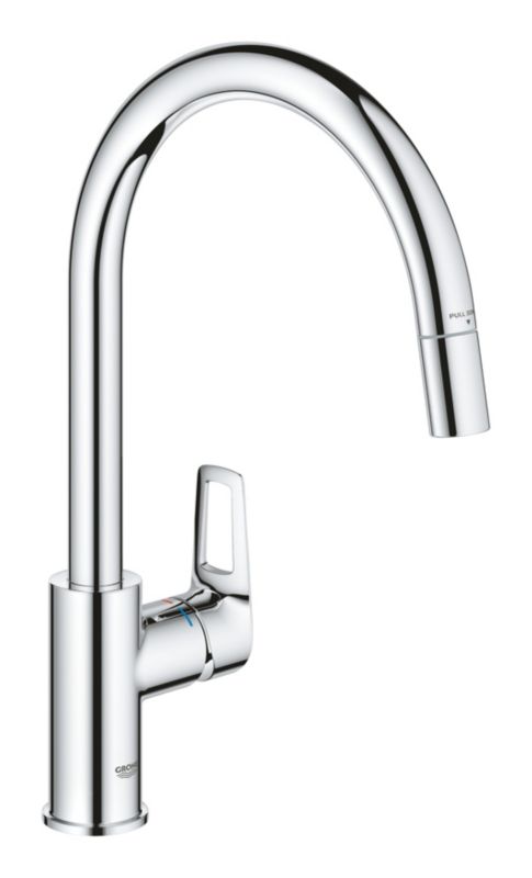 Bateria z zyciąganą wylewką Grohe Start Loop