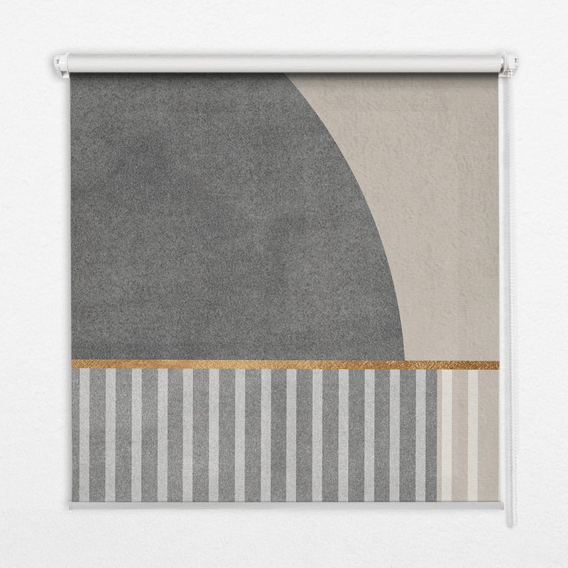 Roleta Wewnętrzna Tulup 100x100 cm Losowe Figury Montaż do ściany/sufitu 1 szt.