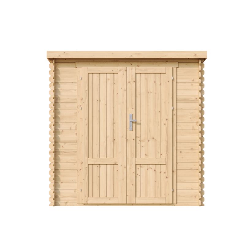 Drewniany domek narzędziowy Timbela M311F1 2.22 m² drewno naturalne grubość deski 19 mm 1 szt.