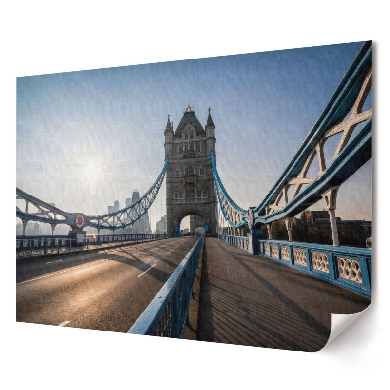 Plakat Wallfluent Format A2 Miejski most Artysta Lola R. 1 szt.