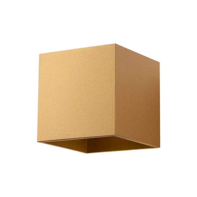 Kinkiet Pure Lume TETRIS złoty 1xG9x8W IP20 wym:10x12,5x10cm - 1 szt.