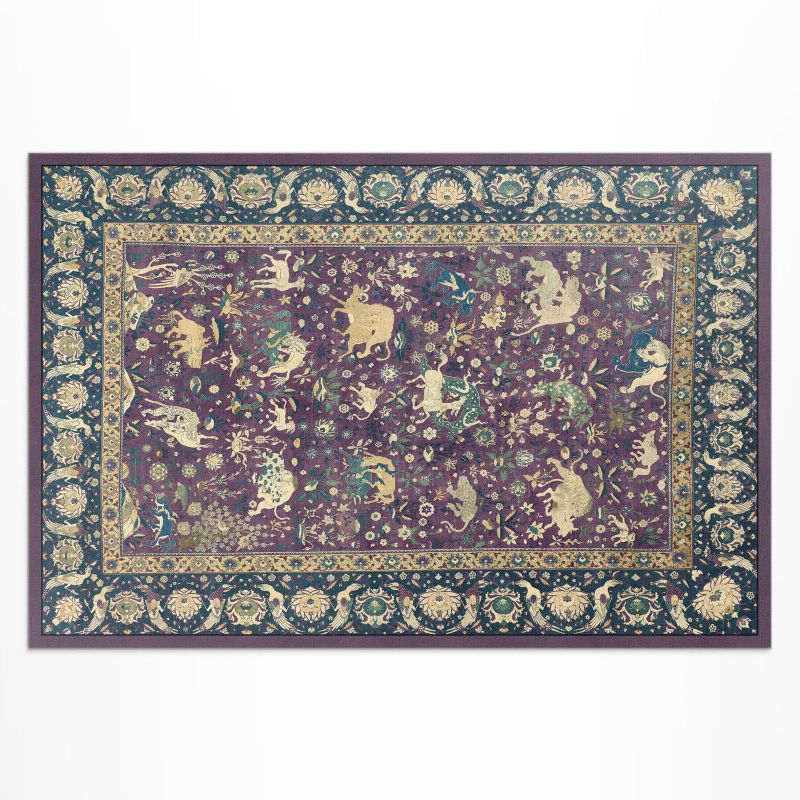 Balkonowy Dywan Winylowy UV Wallfluent 60x90 cm Antyczne jedwabne zwierzę 1 szt.