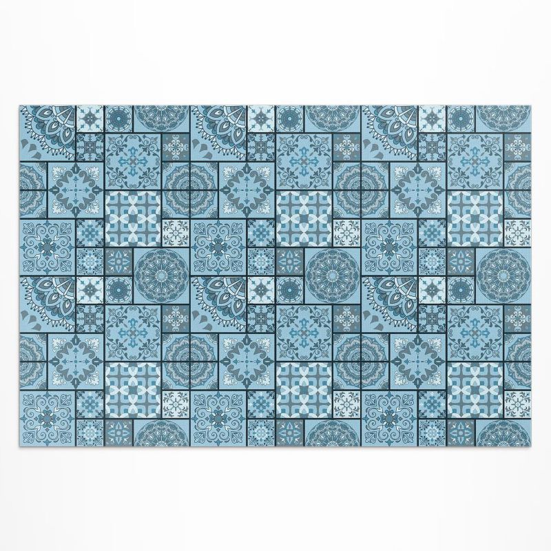 Balkonowy Dywan Winylowy UV Wallfluent 120x180 cm Dekoracyjne płytki nieregularna mozaika 1 szt.