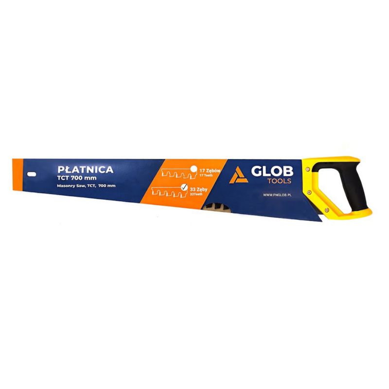 Piła płatnica 33T GLOB TOOLS do cięcia bloczków betonu komórkowego - 1 szt.