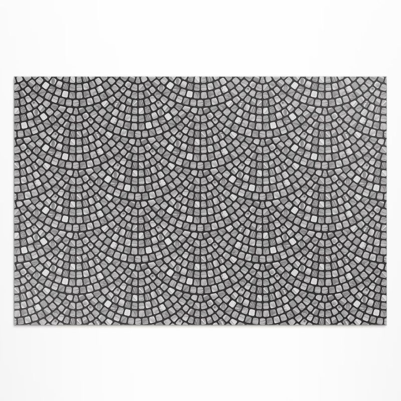 Dywan Winylowy Zewnętrzny Wallfluent 140x210 cm Kamienne wzornictwo drobna mozaika 1 szt.