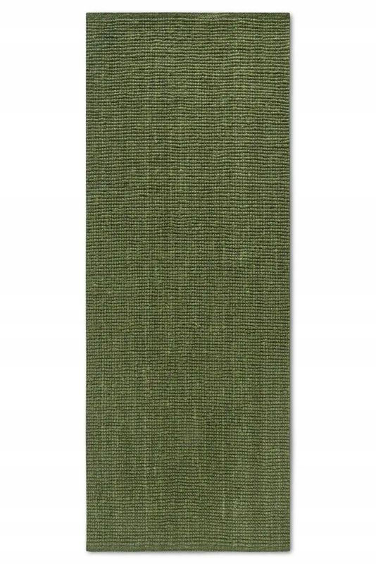 Chodnik 80x200cm, naturalny, zielony z juty marki Villeroy & Boch do przedpokoju, 1 szt.