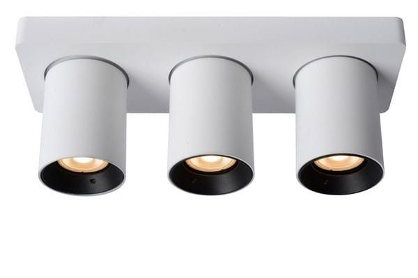 Reflektor spot Lucide Nigiel biały 3 x GU10 x 5W IP20 wym: 30 x 10 cm - 1 szt.