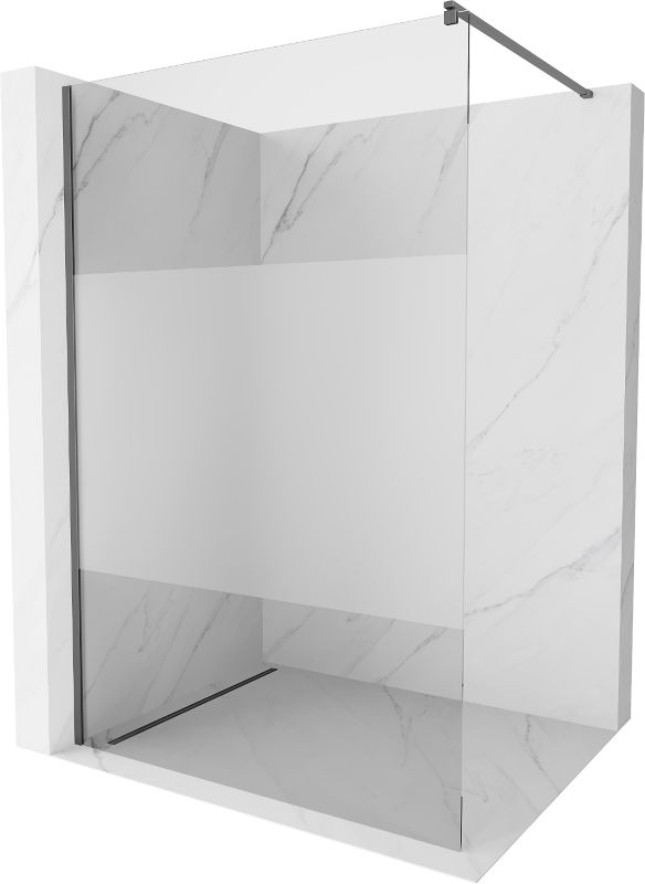 Ścianka prysznicowa Mexen Kioto gun metal 140x200 cm 800-140-101-95-351 szt.