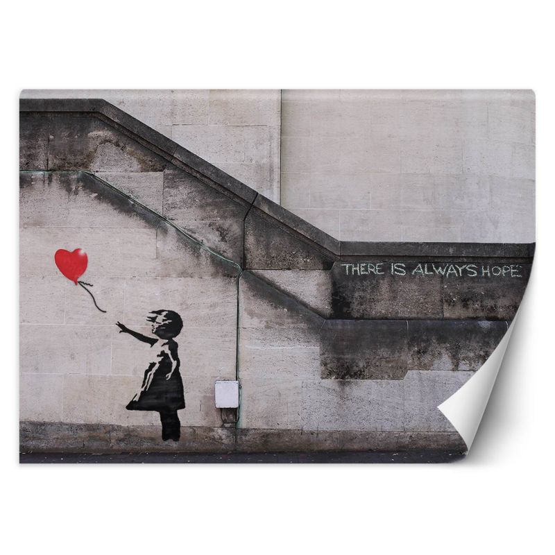 Fototapeta Feeby Dziewczynka z balonikiem Banksy graffiti 254x184 1 szt