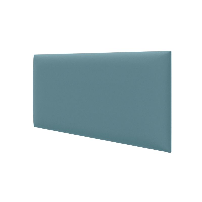 Panel tapicerowany ścienny Stegu wezgłowie 60x30 cm Niebieski welur - akustyczny, dekoracyjny 1 szt.