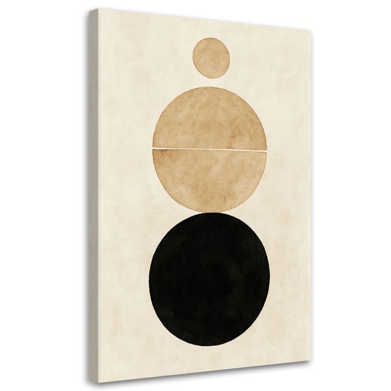 Obraz na płótnie Feeby Koła Minimalizm Geometria 80x120cm 1szt