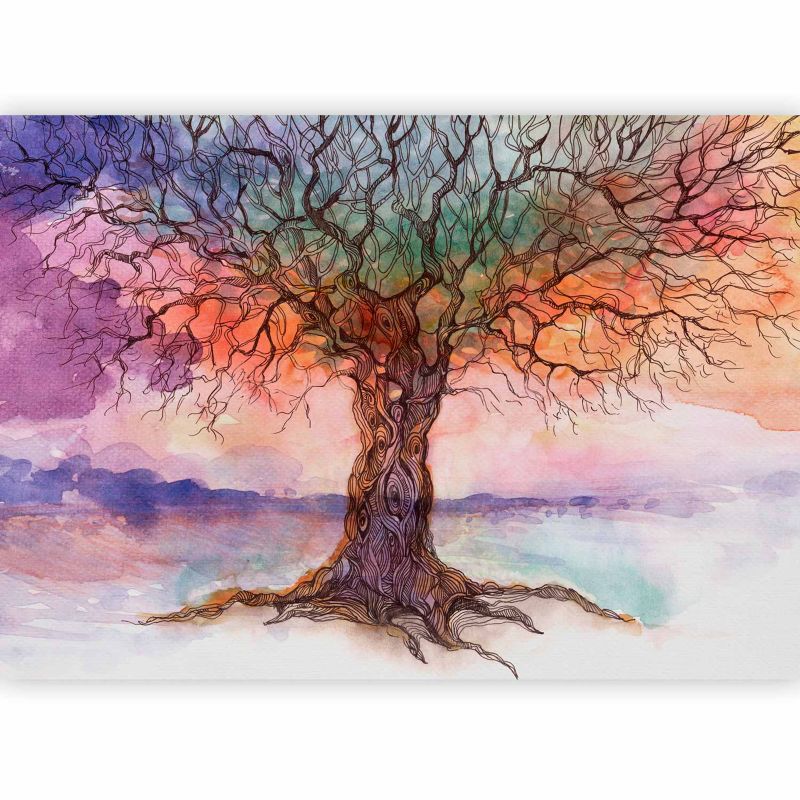 Fototapeta flizelinowa Artgeist 110g/m2 Pejzaże szara 350x256 (7 części) 10027aa rolka 1 szt