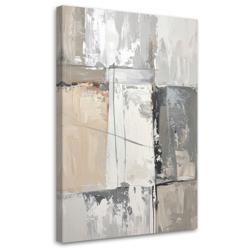Obraz na płótnie Feeby Abstrakcja, pionowy, dekoracja do salonu, wzór 62199, 80x120 cm, 1 szt.