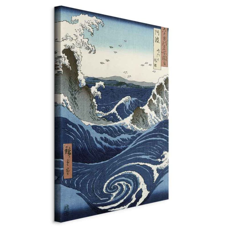 Obraz Artgeist Utagawa Hiroshige 80 x 120 cm płótno włoskie 1 szt