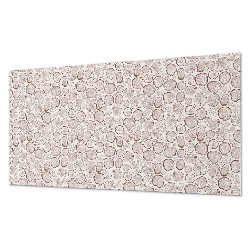 Ścienny Panel PCV Samoprzylepny ArtPrintCave 100x50 cm Wzór okrągłych słoików 1 szt.