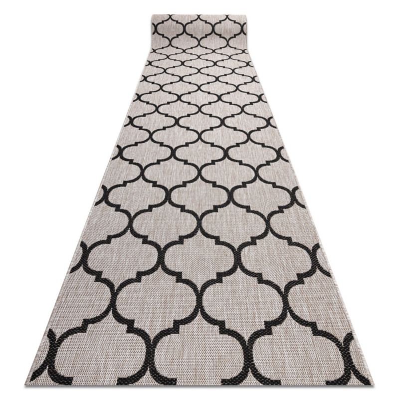 Chodnik RugsX 80x420 cm szary 251196 1 szt.