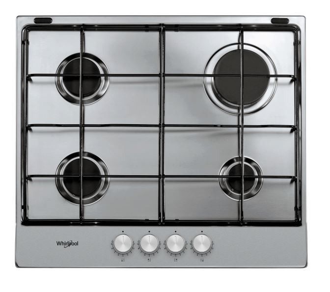 Płyta gazowa 58 cm Inox stal WHIRLPOOL TGML650IX 1szt.