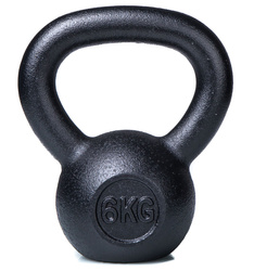 Kettlebell żeliwny 6kg