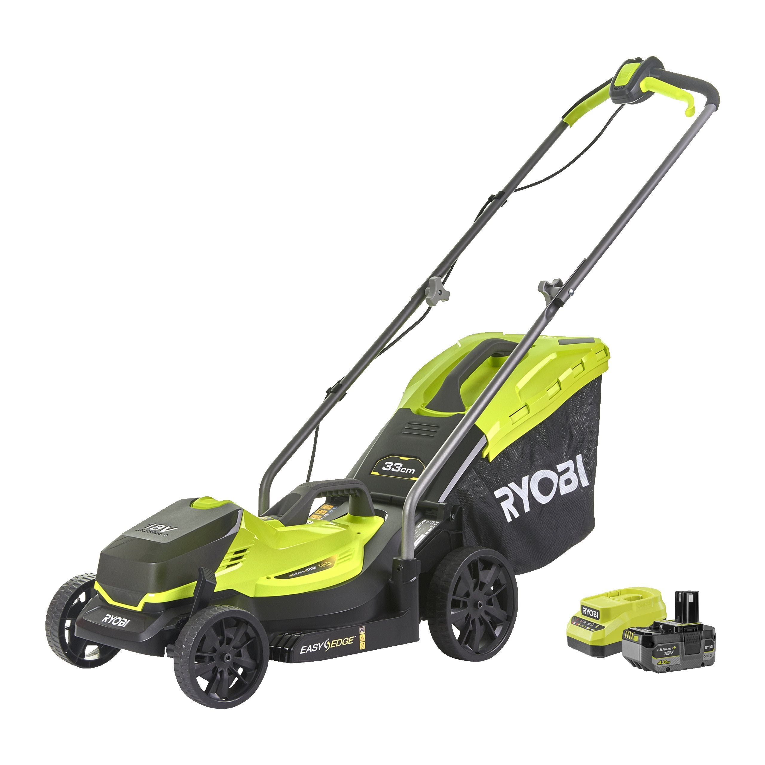 Kosiarka 33cm akumulatorowa 18V ONE+ w zestawie z akumulatorem 4.0Ah