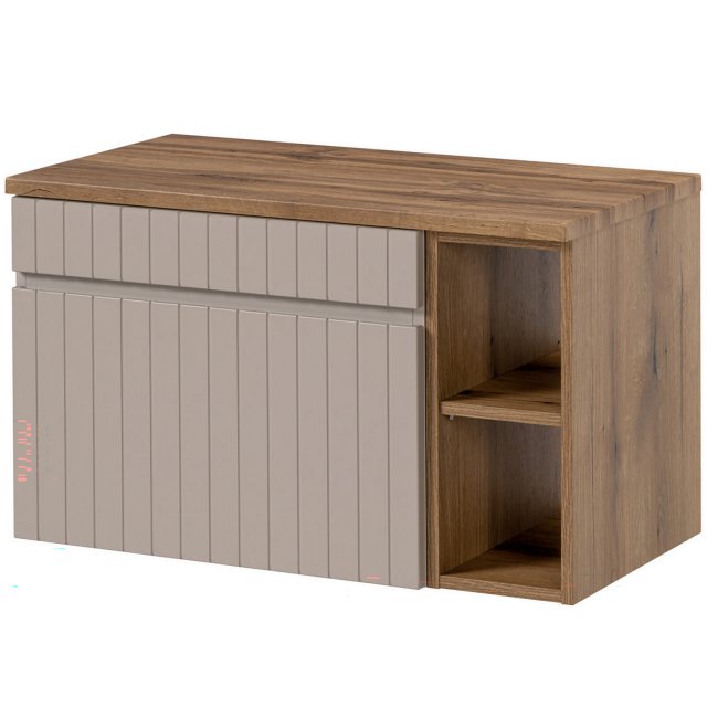 COMAD Zestaw mebli ICONIC CASHMERE 2 szafki z blatem OAK COAST EVOKE