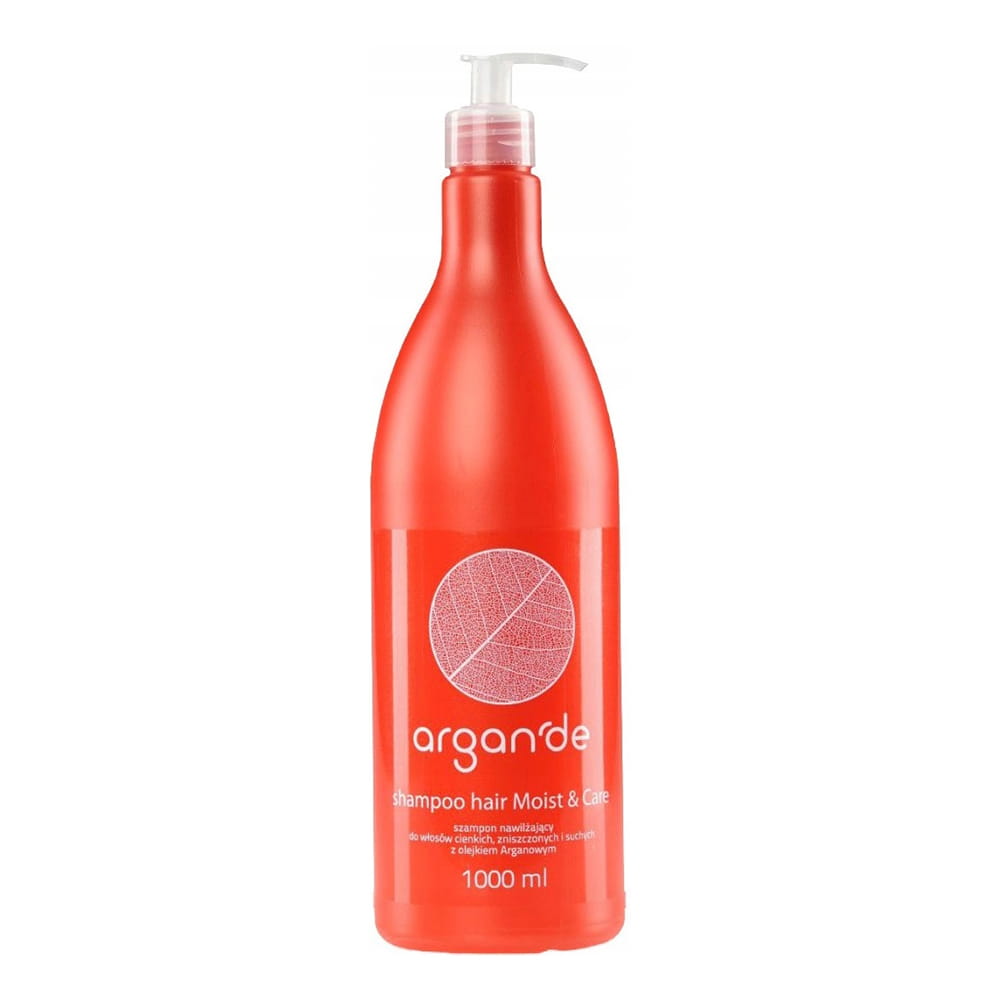 Szampon nawilżający do włosów cienkich zniszczonych suchych z olejkiem arganowym Stapiz Argan De 1000 ml