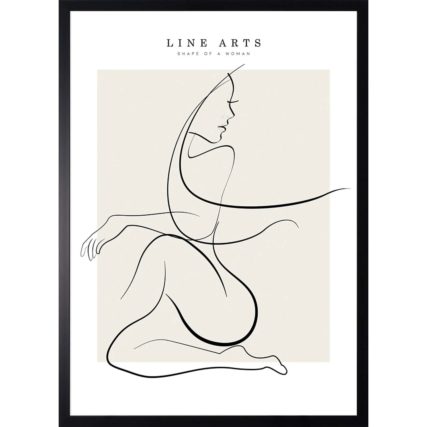 ARS LONGA Obraz WOMAN BODY LINE no.1 53 x 73 cm