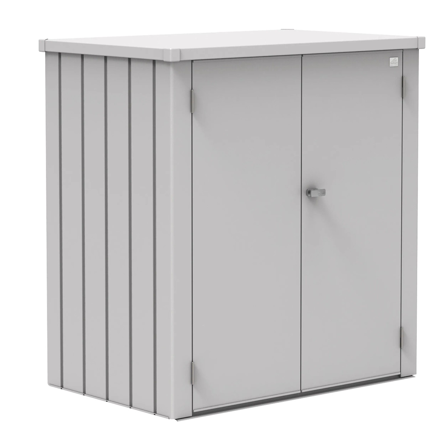 Biohort Szafka ogr. Romeo L, srebrna, 140 x 132 x 87 cm
