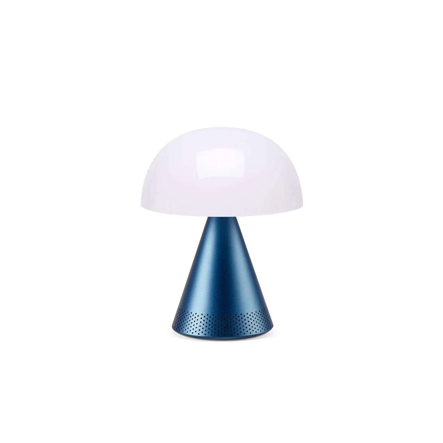 Lampa LED Lexon Mina Audio L Ciemnoniebieska